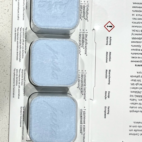 NIB Jura 3x3 Decalcifying/Descaling Tablets (9 Tablet Pack) #61848 - Picture 10 of 10